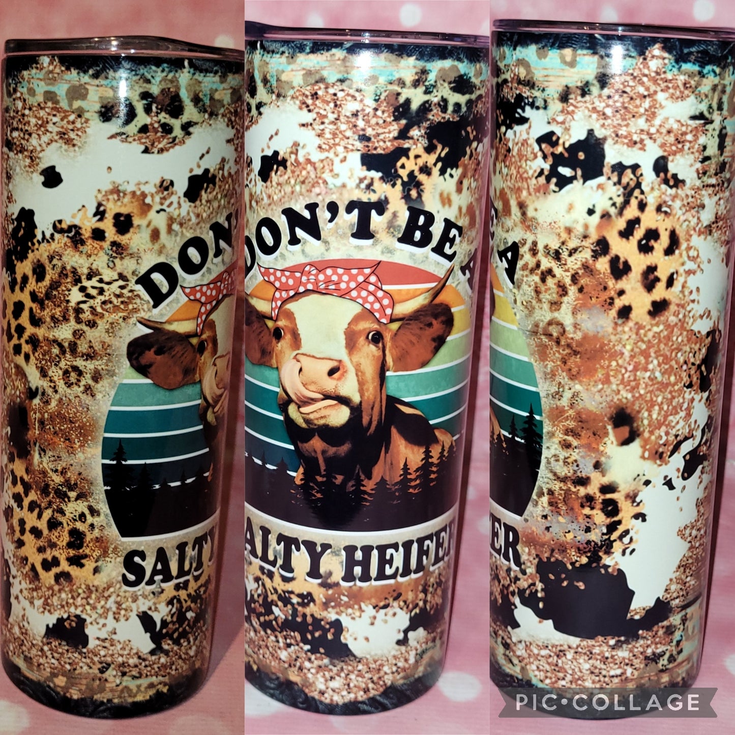 C85 Don't Be A Salty Heifer 20oz Tumbler