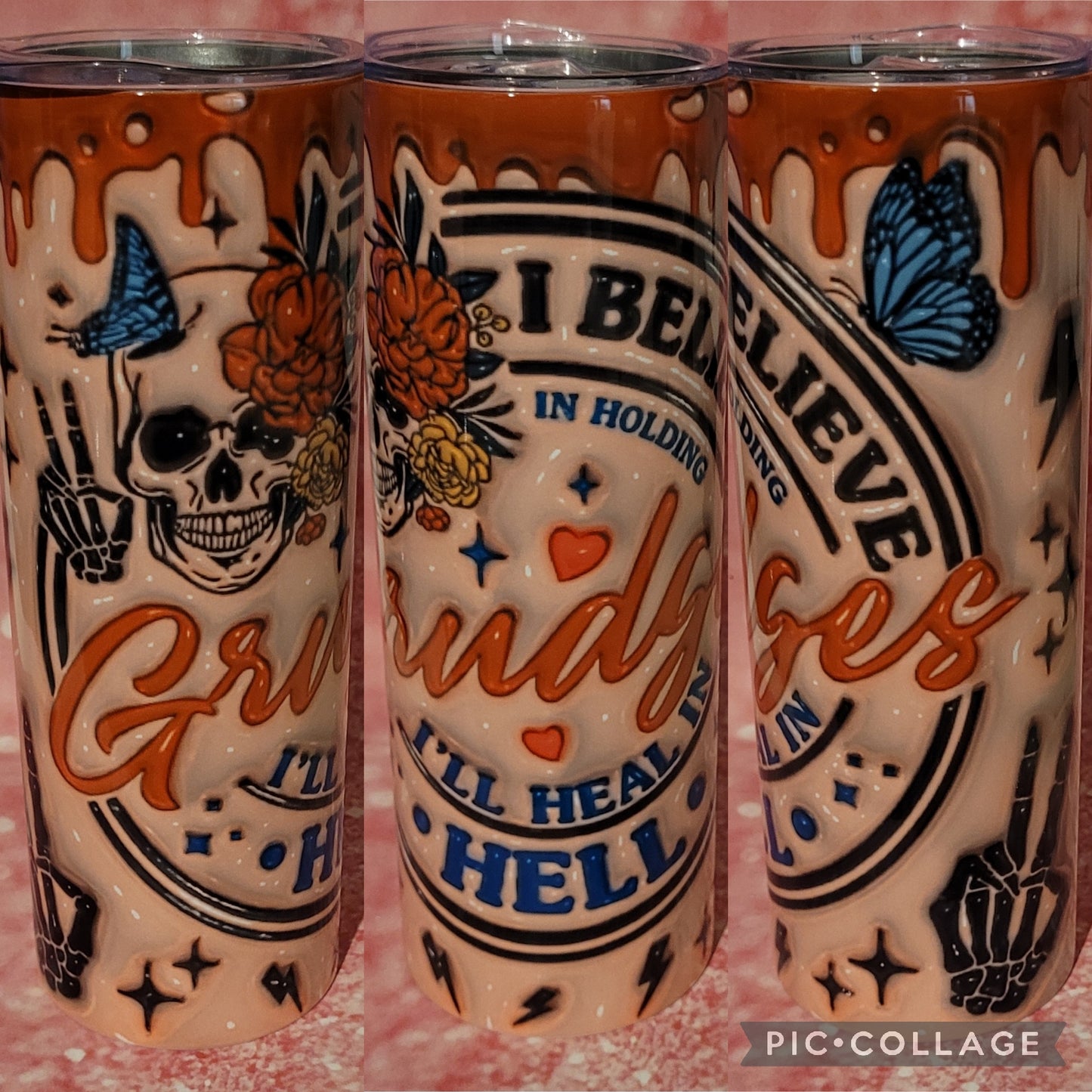 S111 I Believe In Holding Grudges 20oz Tumbler