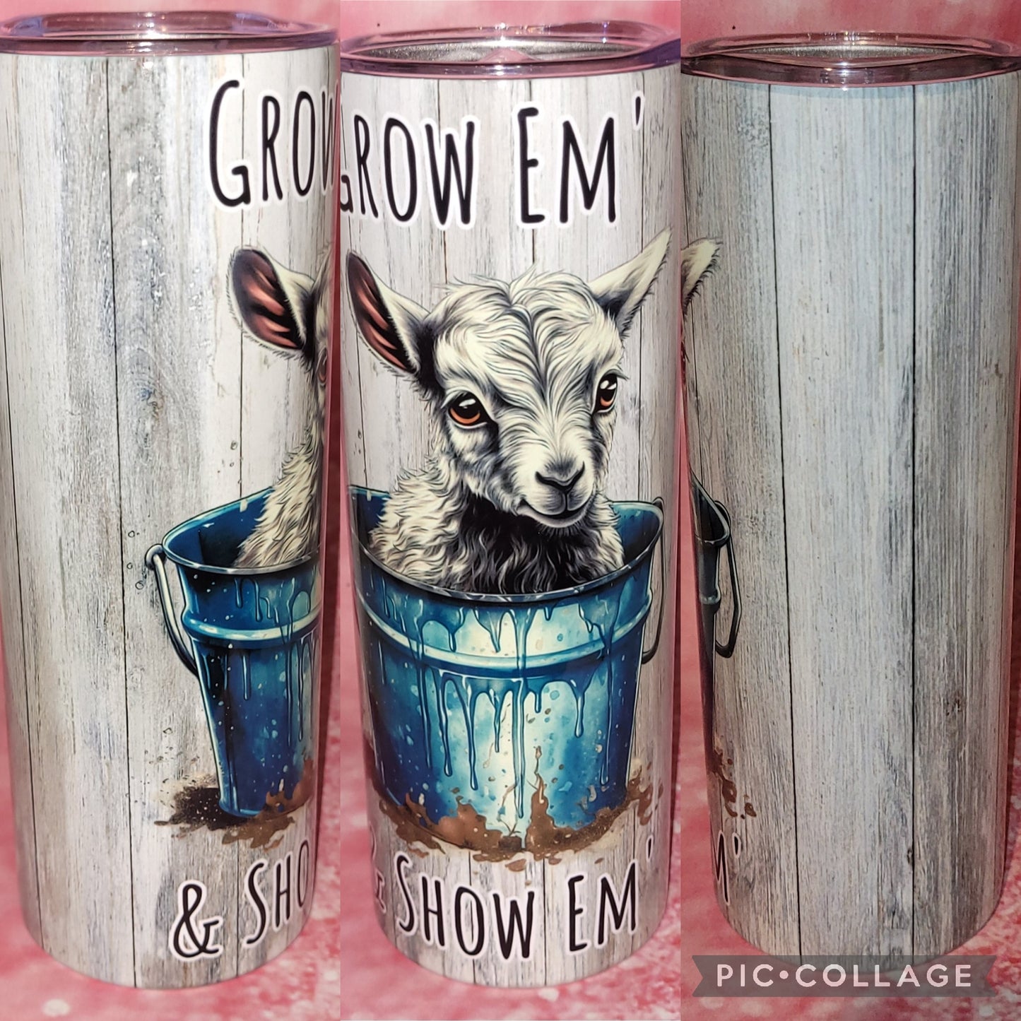 C126 Grow Em And Show Em Sheep 20oz Tumbler