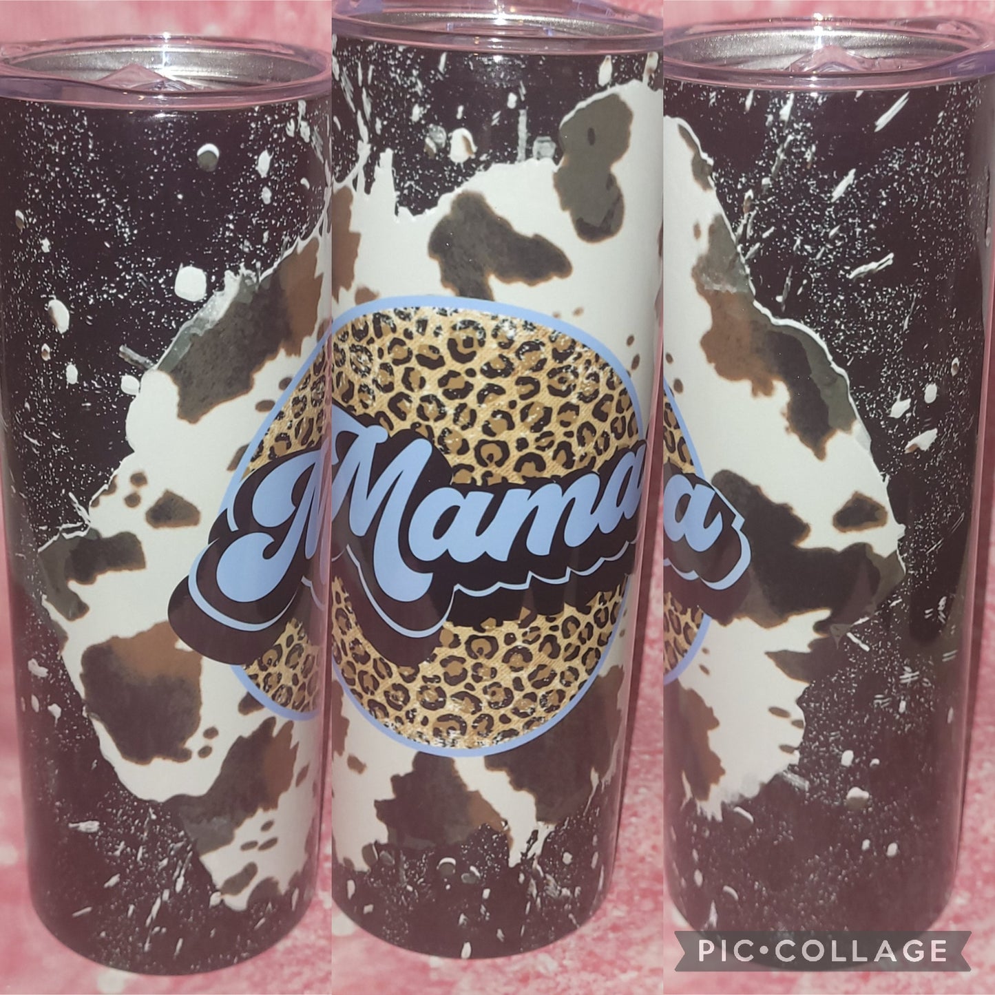 C72 Cow Spot Mama 20oz Tumbler