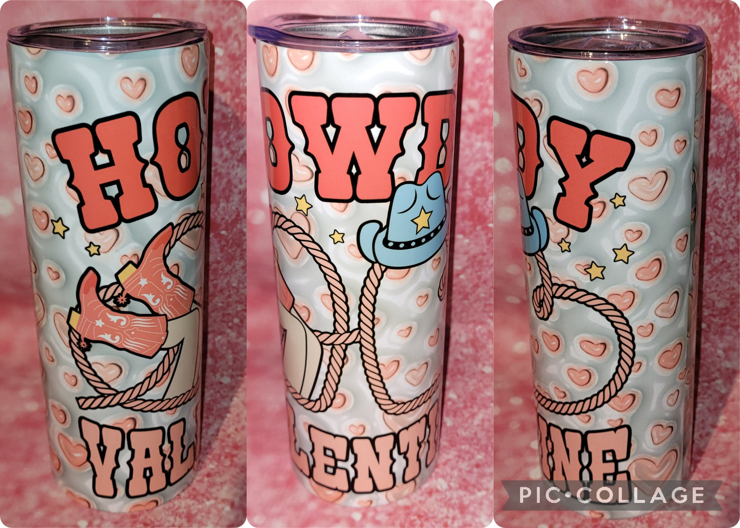 C162 Howdy Valentine 20oz Tumbler