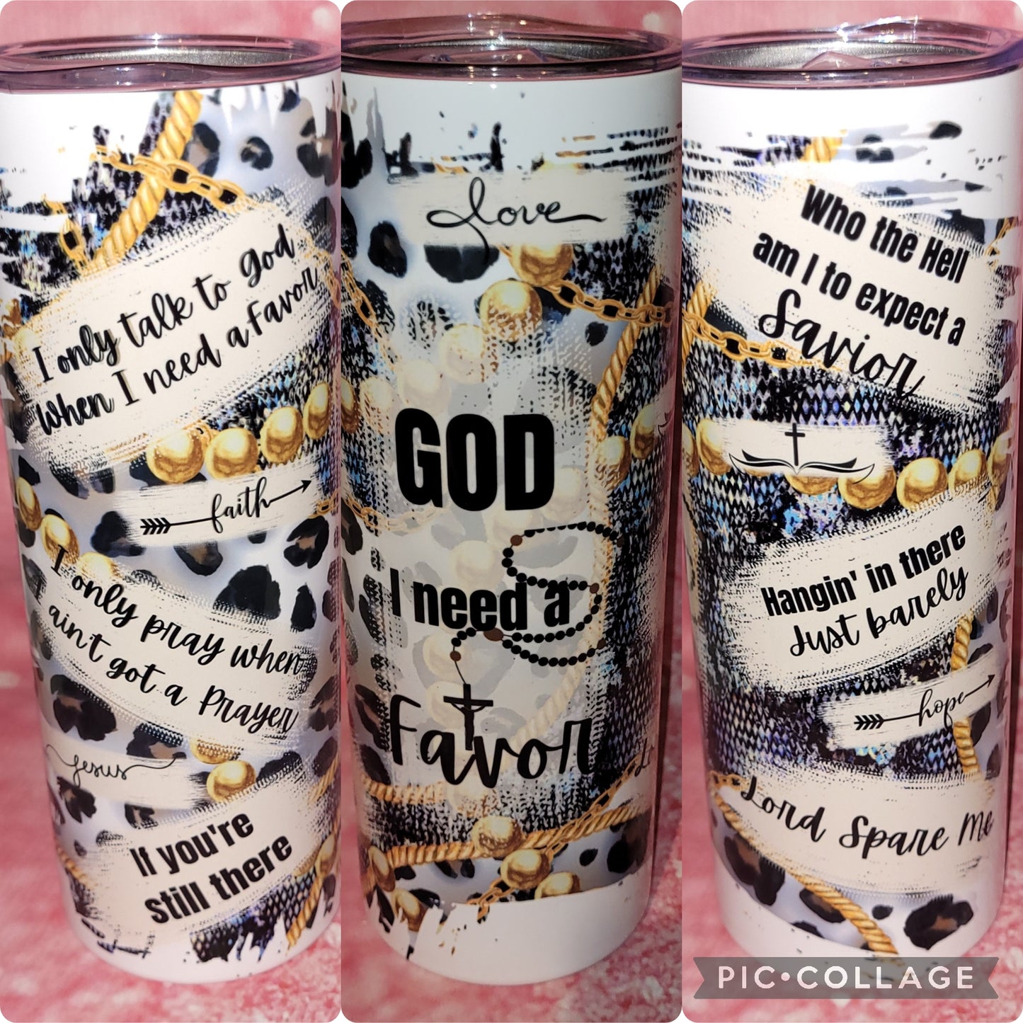 N4 God I Need A Favor Song 20oz Tumbler