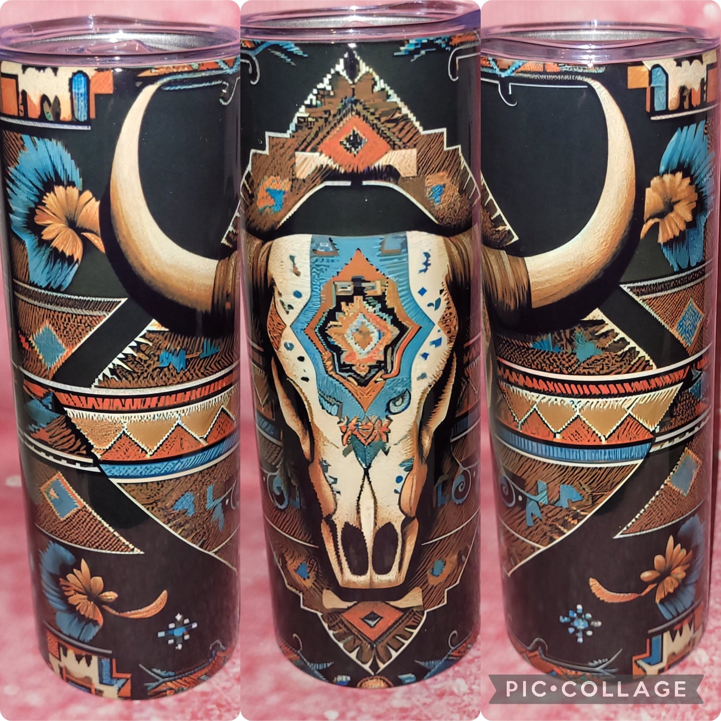 C29 Aztec Bullskull 20oz Tumbler