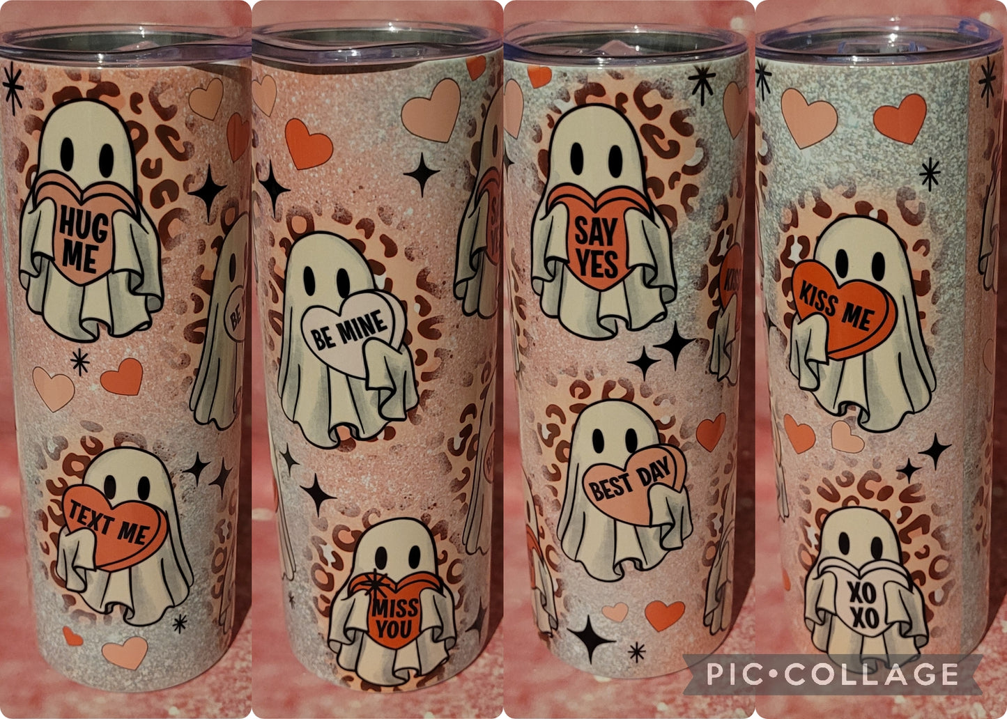 L46 Valentines Ghost 20oz Tumbler