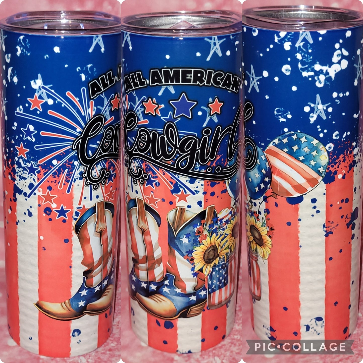 All American Cowgirl 20oz Tumbler