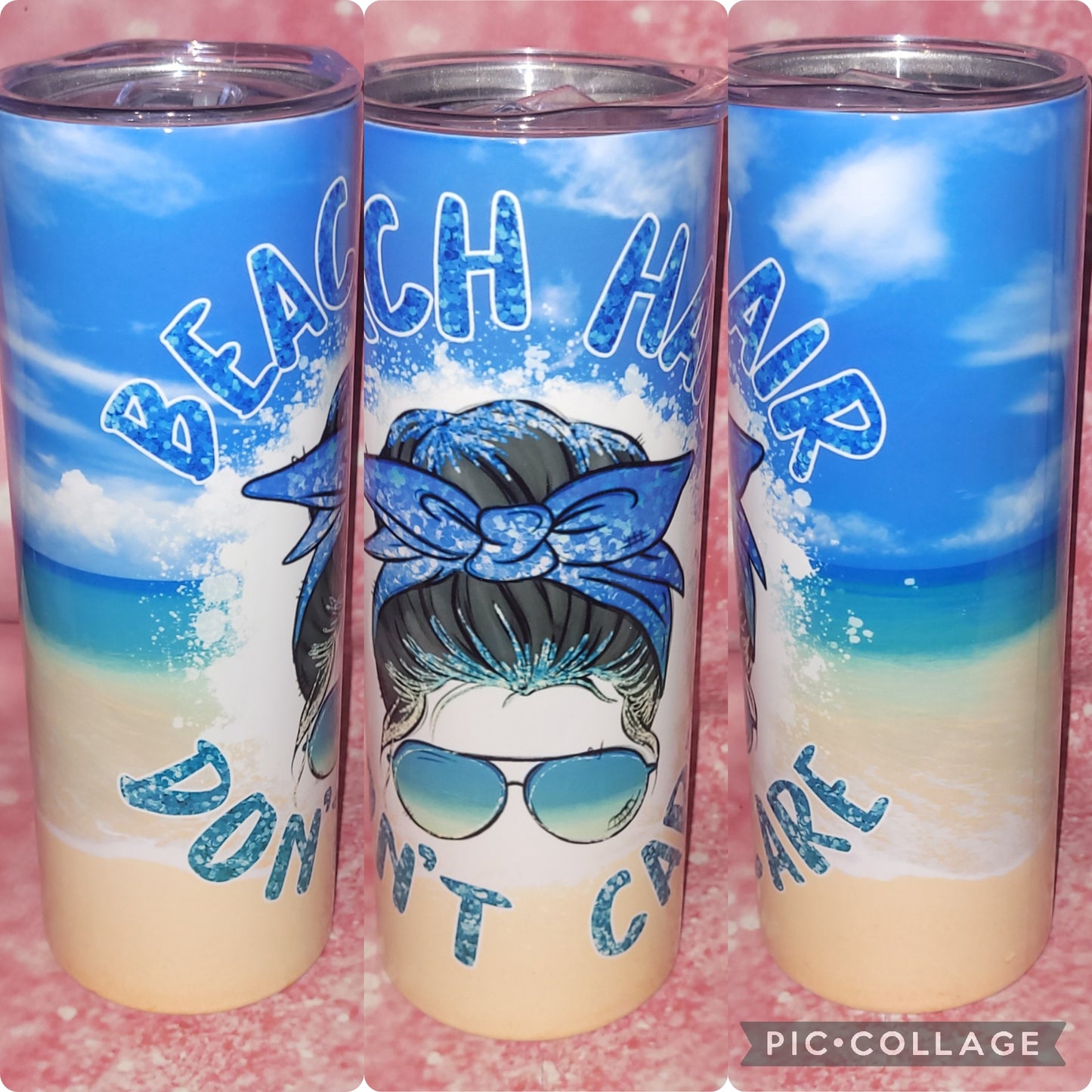 Beach Hair Don't Care 20oz Tumbler