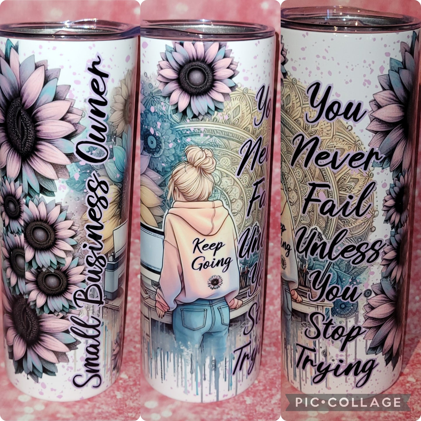 Small Business Owner Never Fail 20oz Tumbler