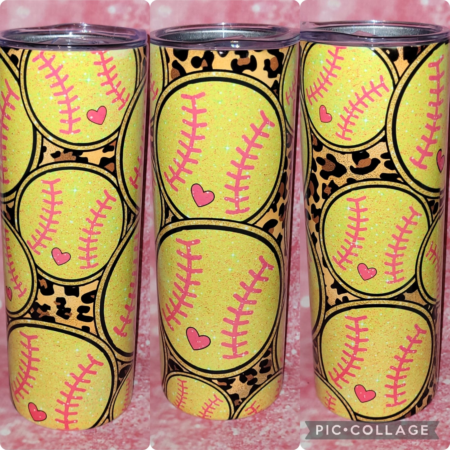 Softball 20oz Tumbler