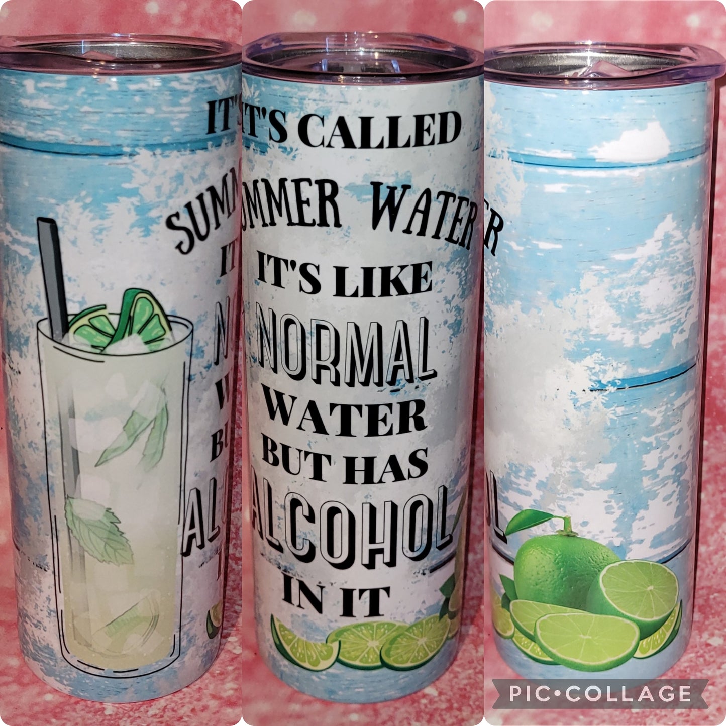 Summer Water 20oz Tumbler