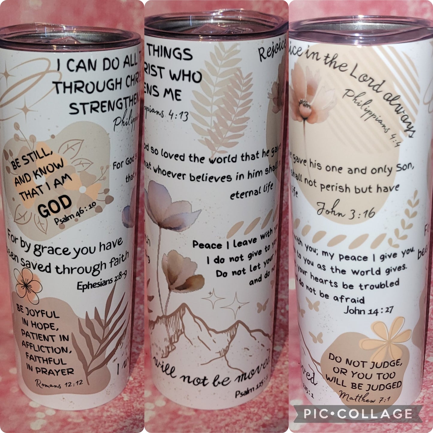 Bible Quote 20oz Tumbler