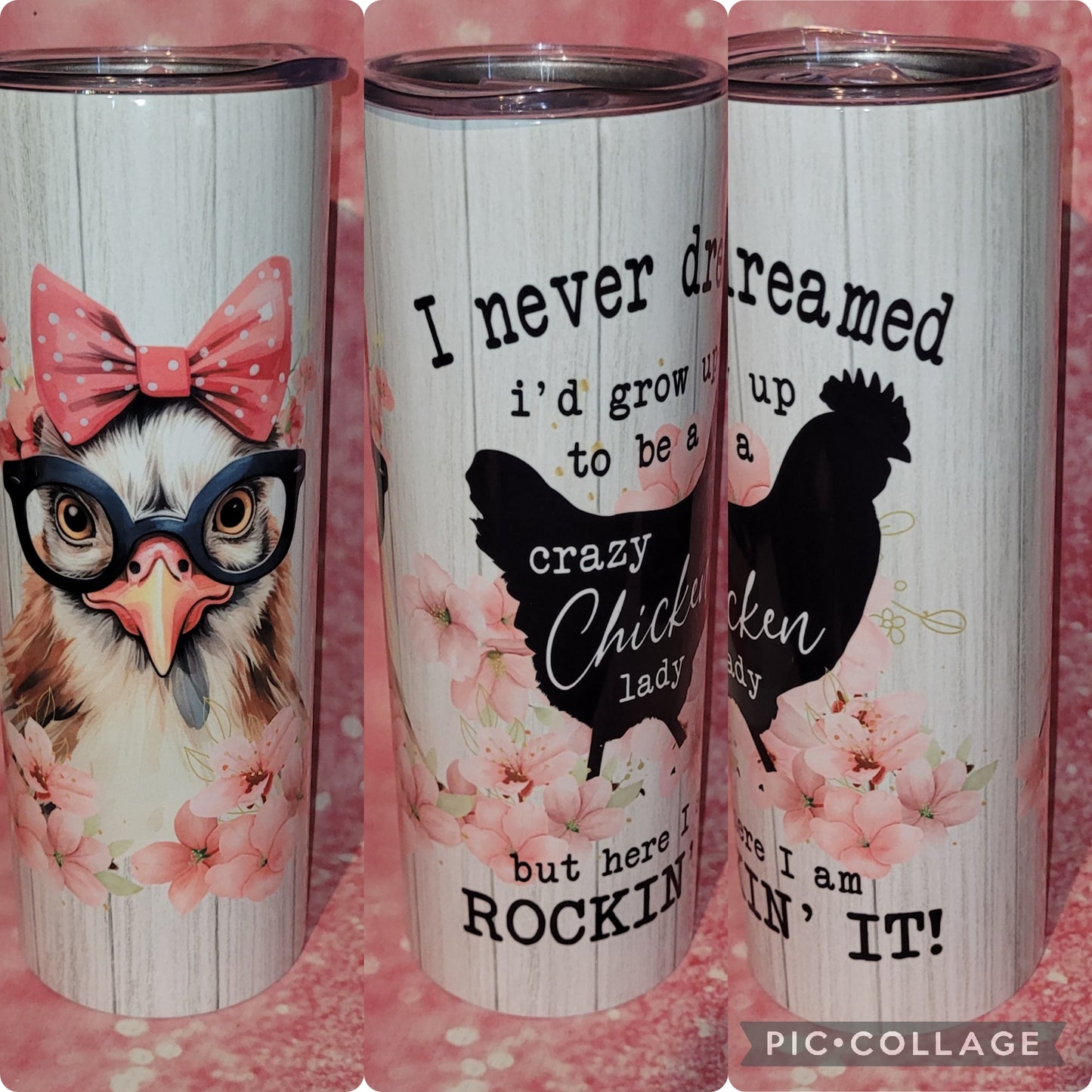 Crazy Chicken Lady 20oz Tumbler