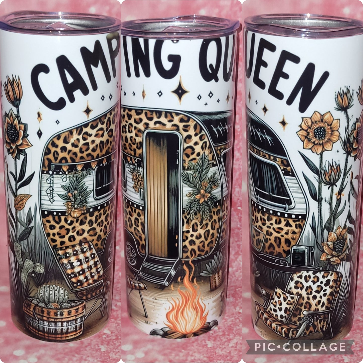 Camping Queen 20oz Tumbler