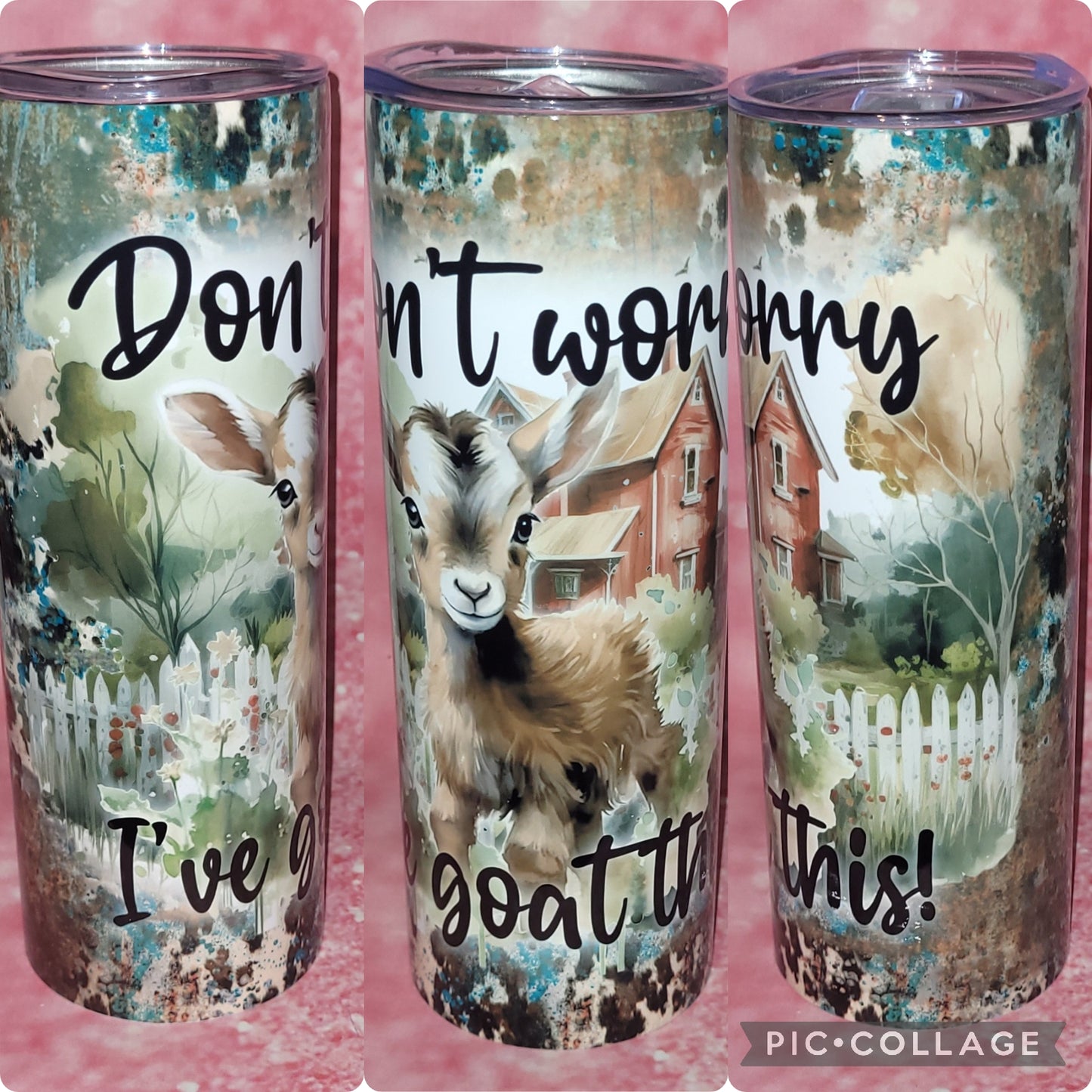 Don't Worry Goat 20oz Tumbler