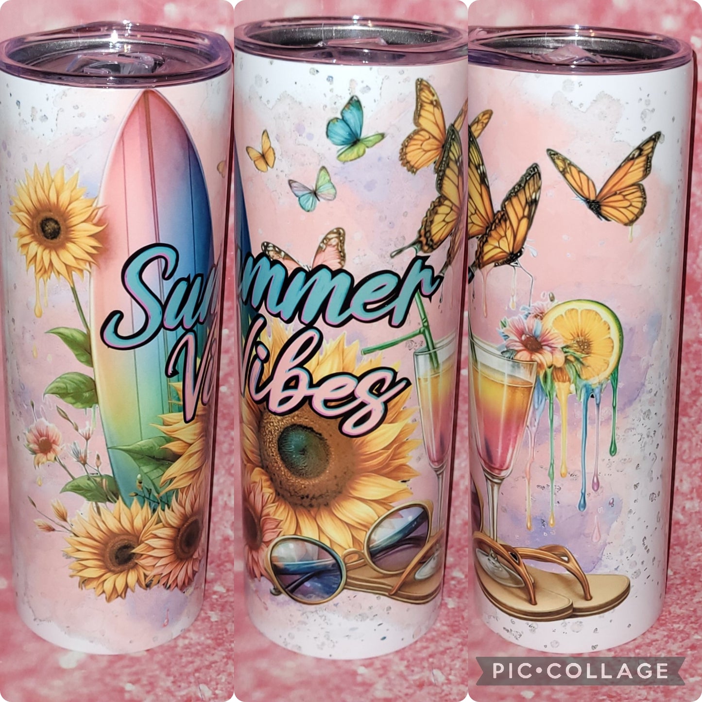 Summer Vibes 20oz Tumbler