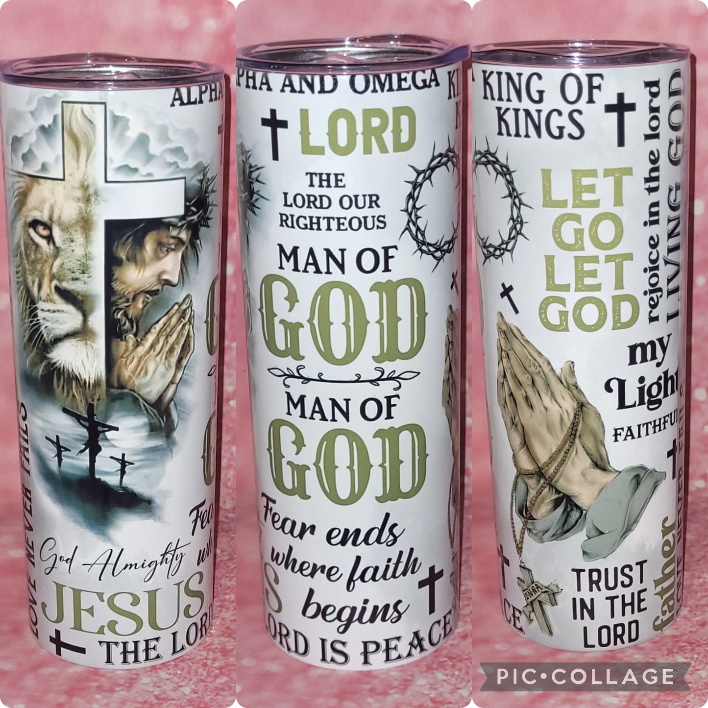 Man Of God 20oz Tumbler Q76