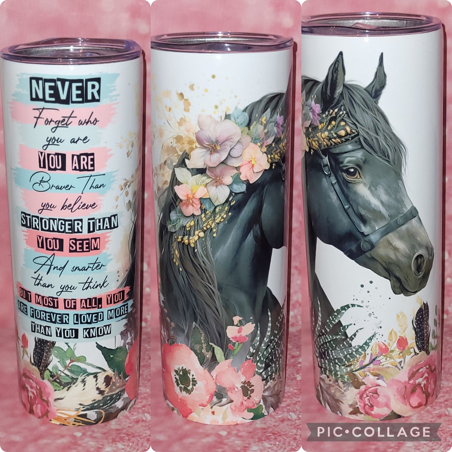 Horse Affirmation 20oz Tumbler