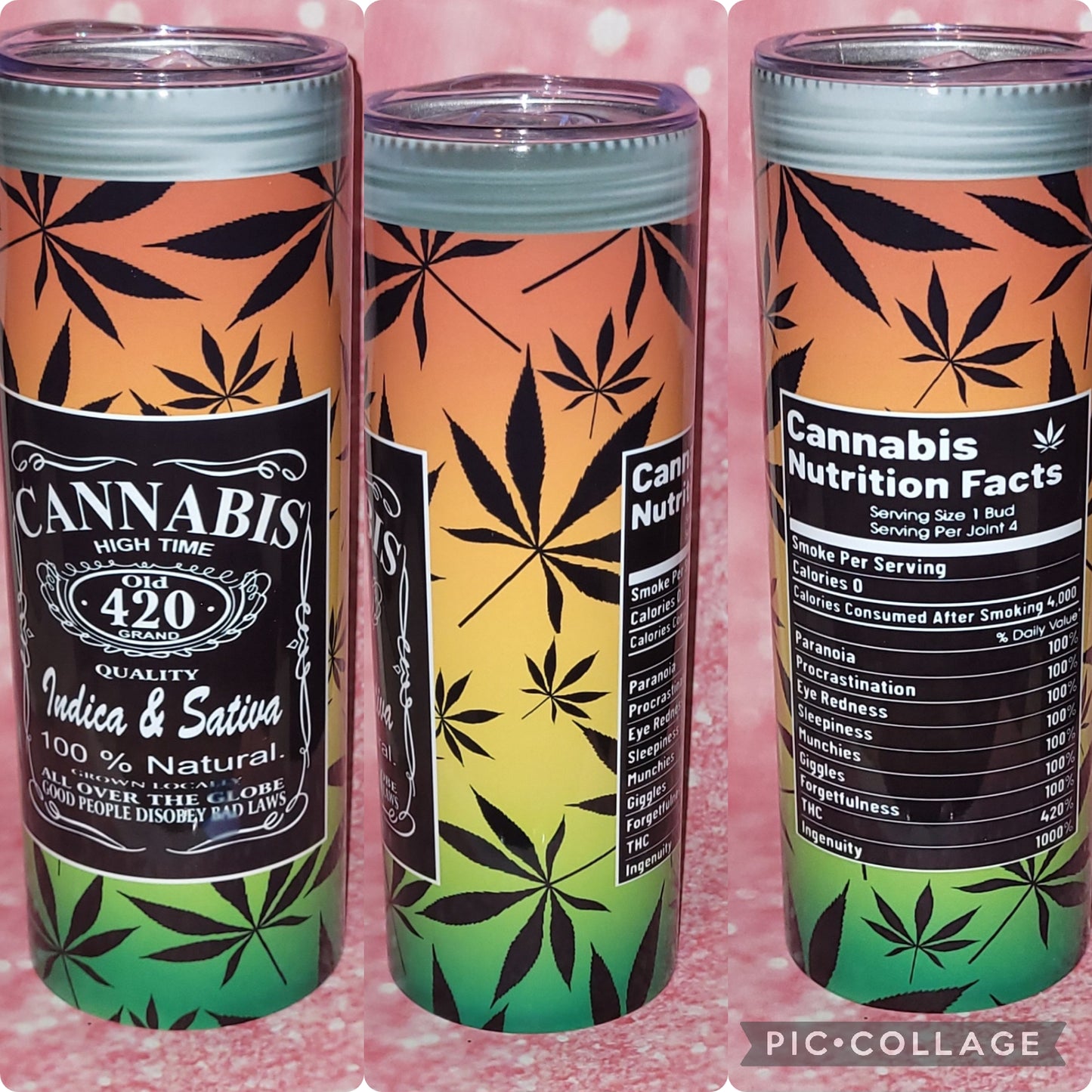 Cannabis Nutrition 20oz Tumbler