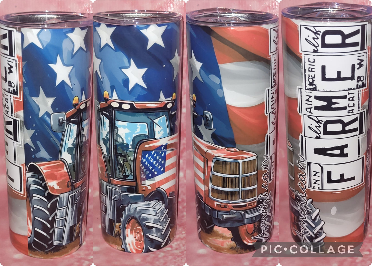 C91 Farmer Tractor 20oz Tumbler