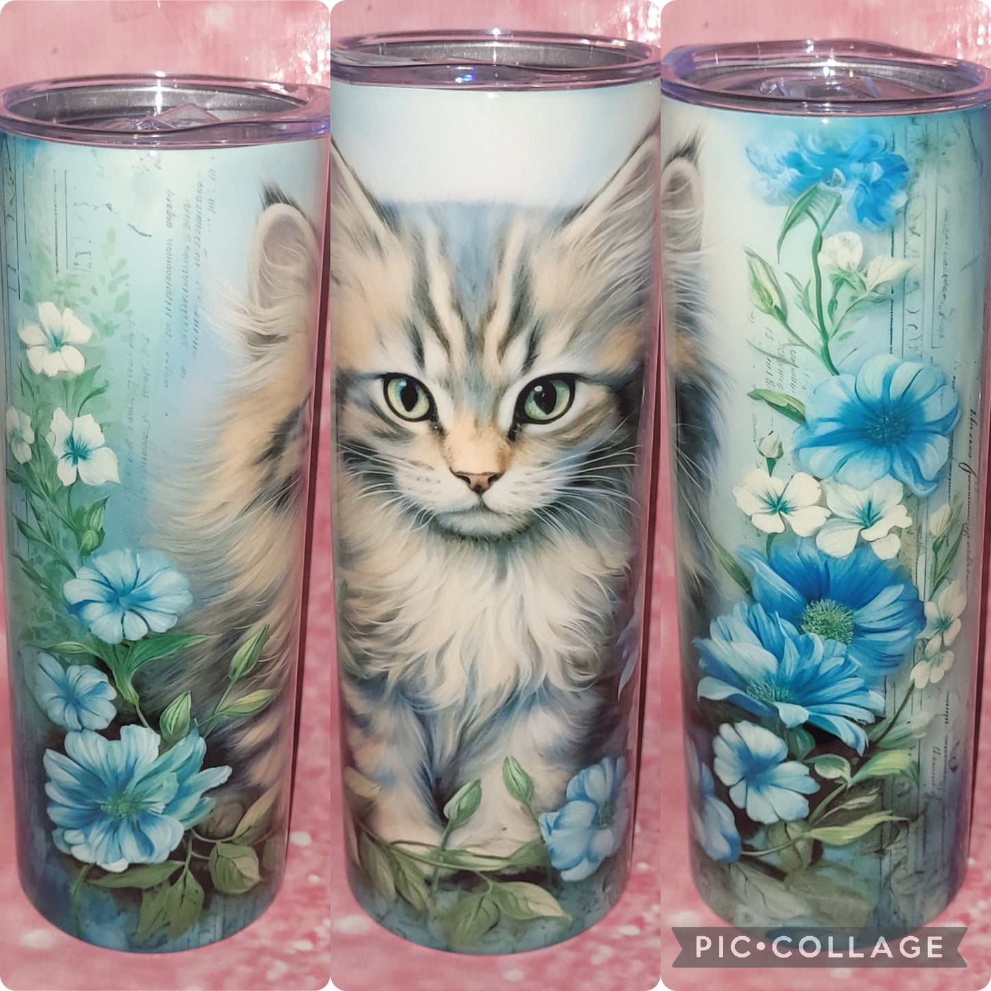 Cat 20oz Tumbler