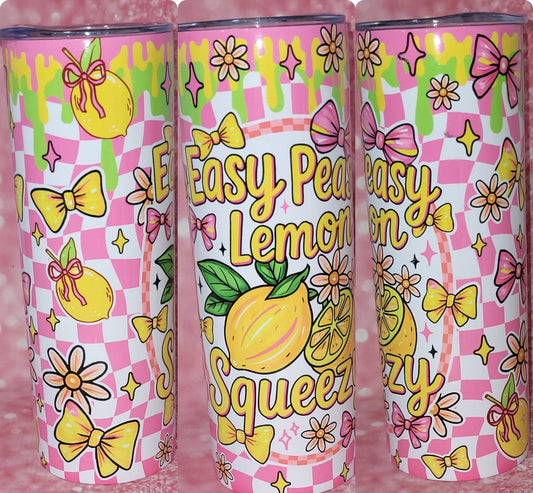 Easy Peasy Lemon Squeezy 20oz Tumbler