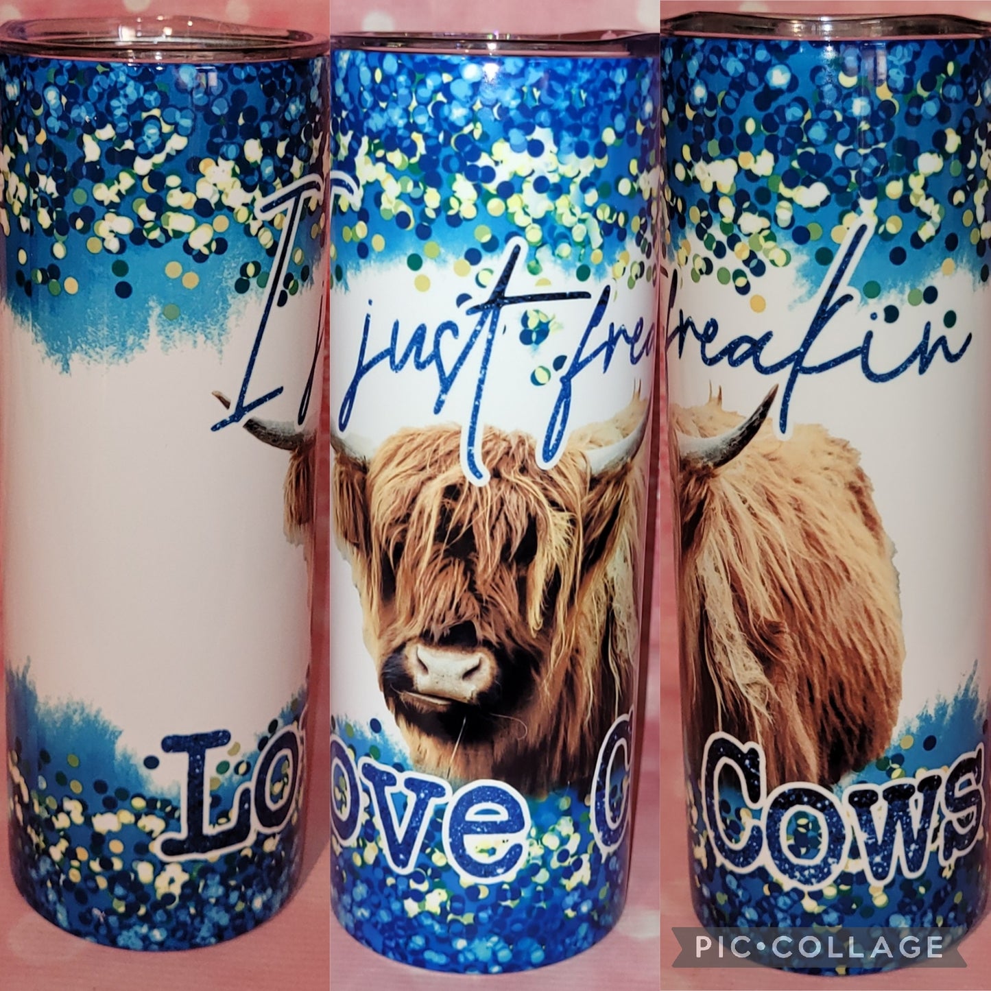 C114 Freaking Love Cows 20oz Tumbler