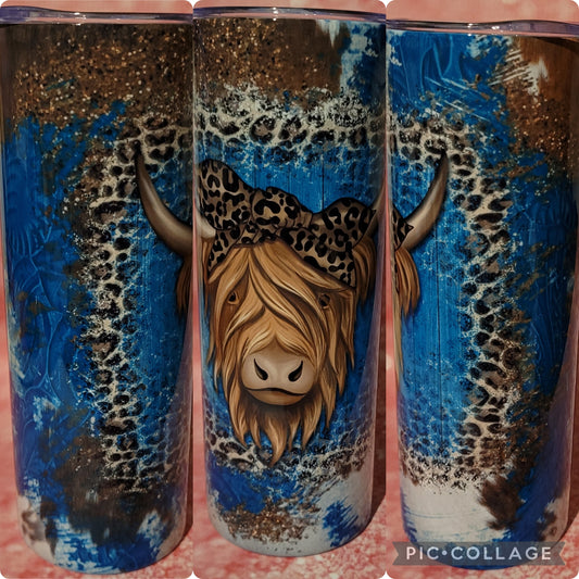 C139 Highland Cow 20oz Tumbler