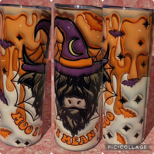 C198 Moo I Mean Boo 20oz Tumbler