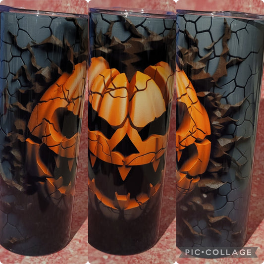 L36 Spooky Pumpkin 20oz Tumbler