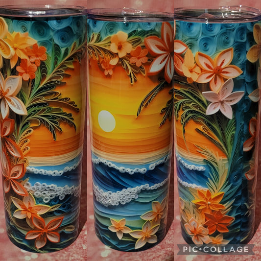 B8 Beach 20oz Tumbler