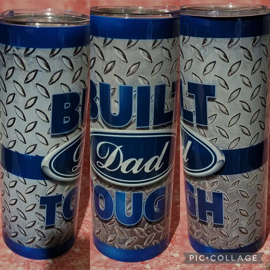 M4 Built Dad Tough 20oz Tumbler