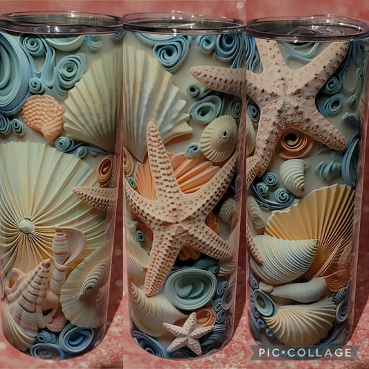 B30 Seashell 20oz Tumbler