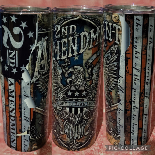 P1 2nd Amendment 20oz Tumbler