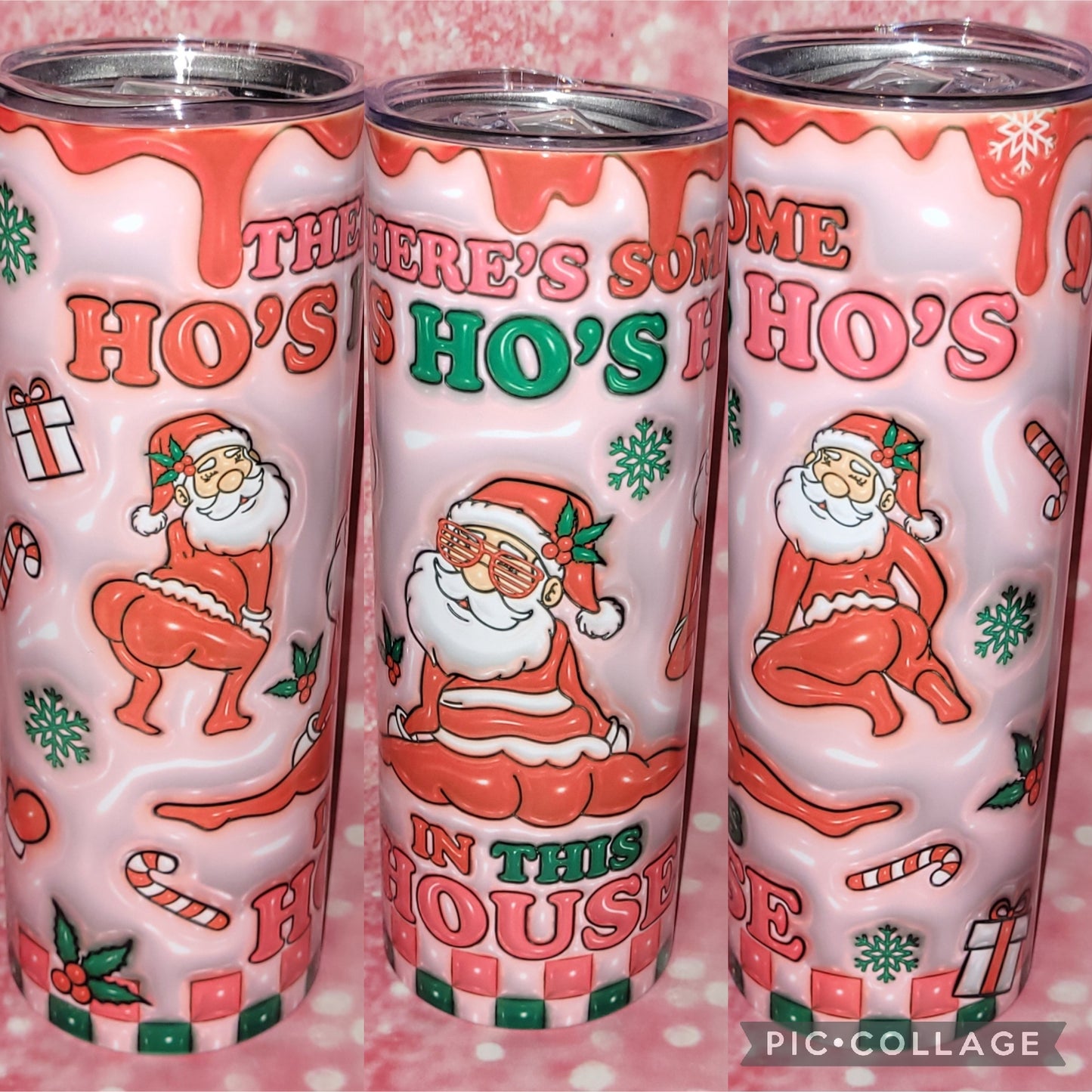 H12 There's Some Ho's Ho's Ho's In This House 20oz Tumbler