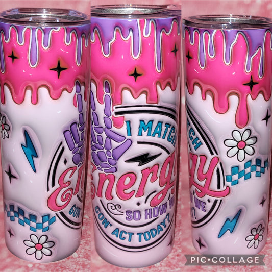S115 I Match Energy 20oz Tumbler