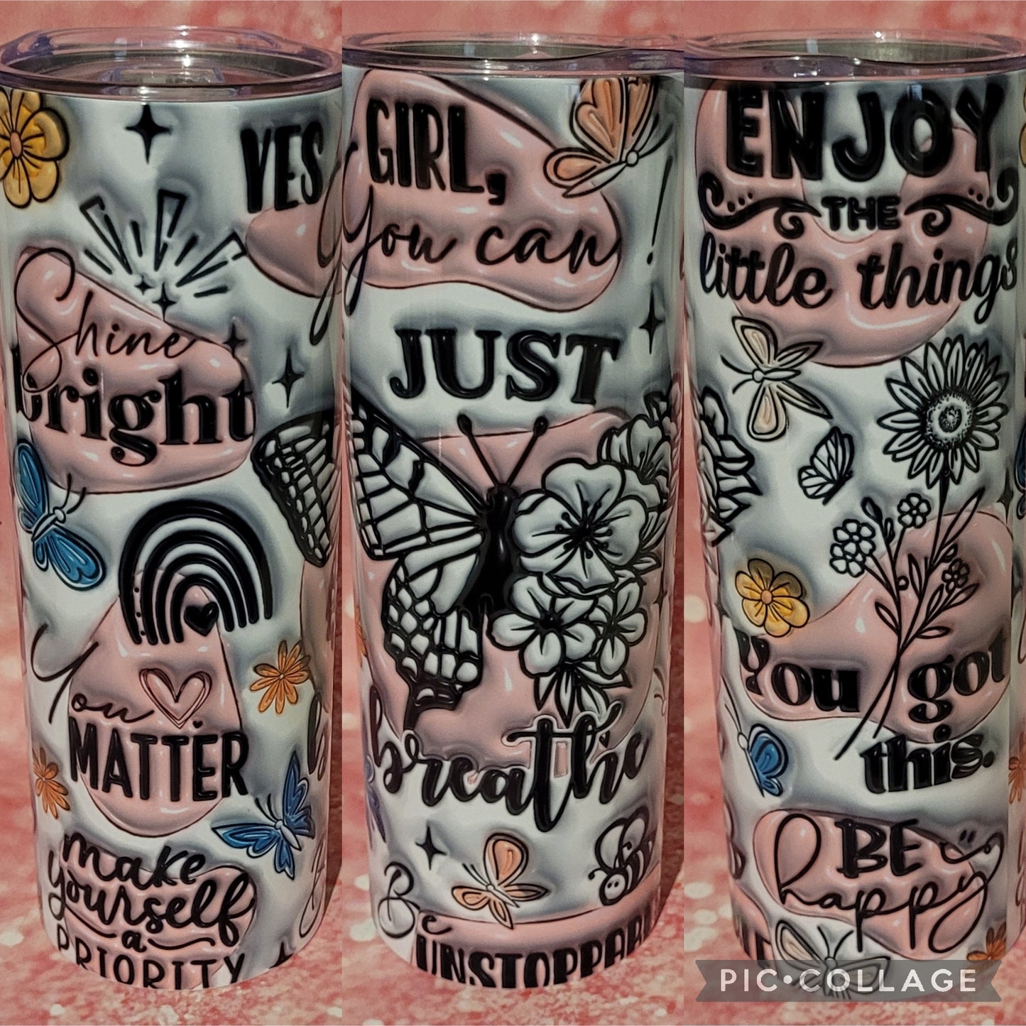 R58 Just Breathe 20oz Tumbler