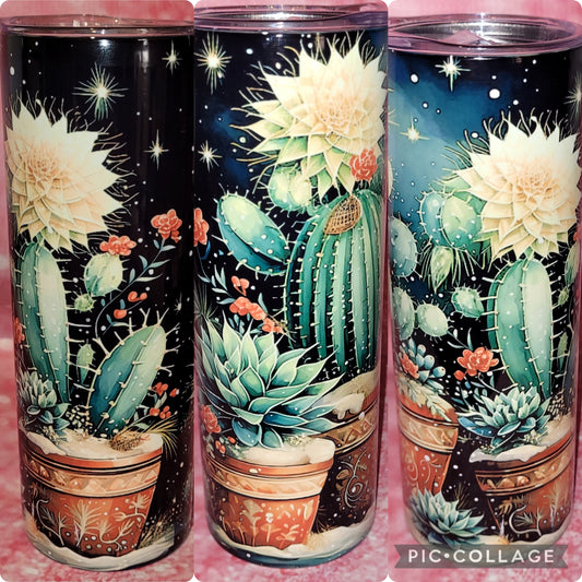 D3 Cactus 20oz Tumbler