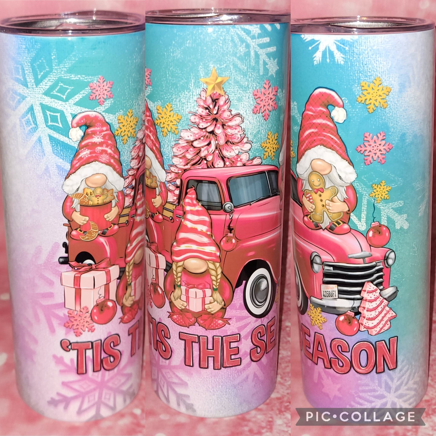 G3 Tis The Season Gnome 20oz Tumbler