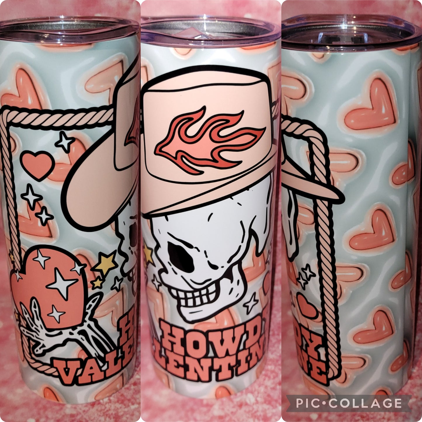 C160 Howdy Valentine 20oz Tumbler