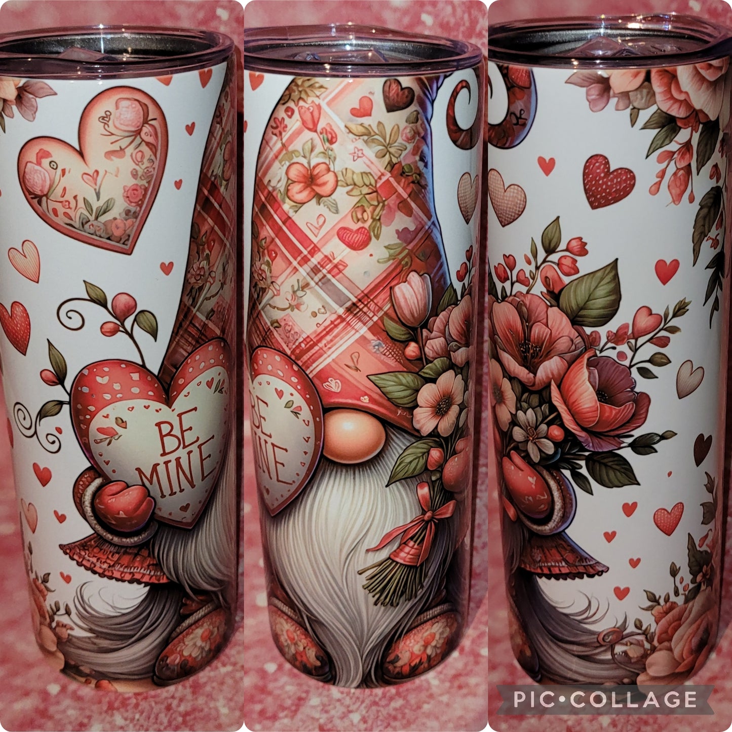 E1 Be Mine Gnome 20oz Tumbler