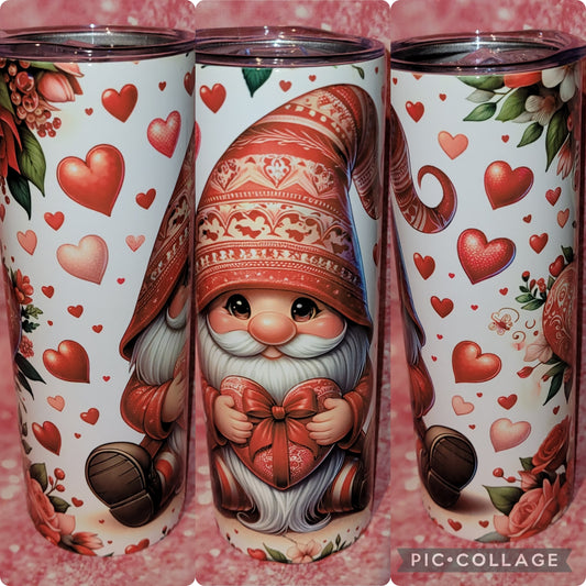 E20 Heart Gnome 20oz Tumbler