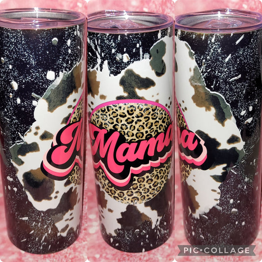 C71 Cow Spot Mama 20oz Tumbler