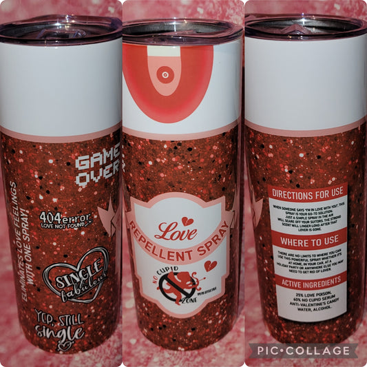 S143 Love Repellent Spray 20oz Tumbler