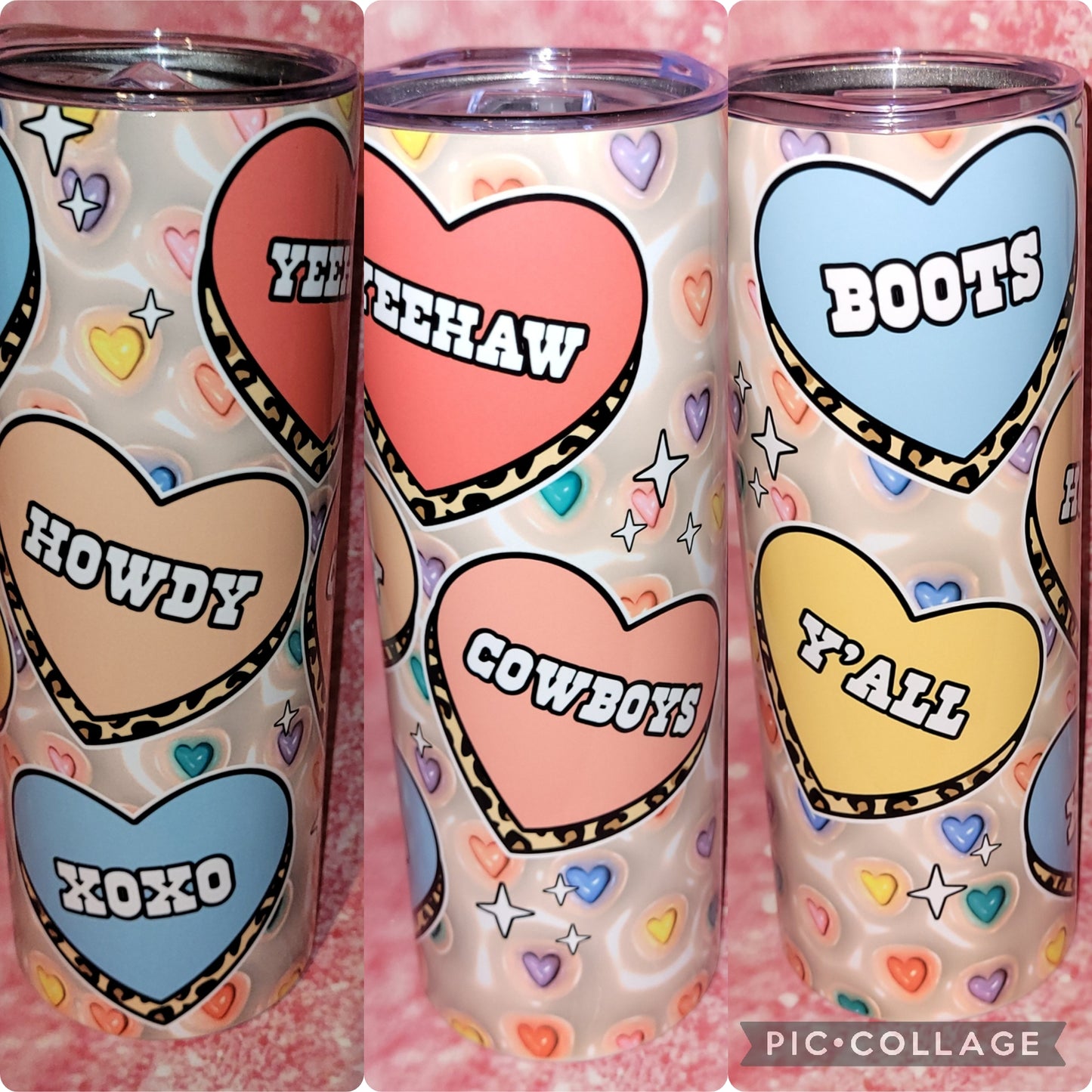 C271 Western Heart 20oz Tumbler