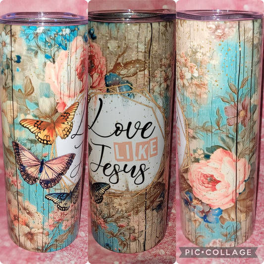 R64 Love Like Jesus 20oz Tumbler