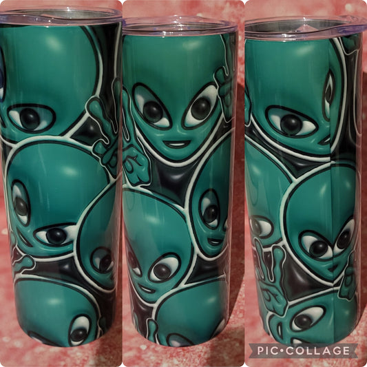 N1 Alien 20oz Tumbler