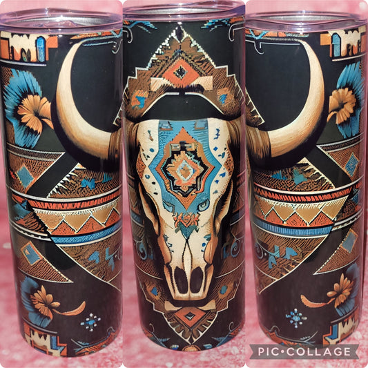 C29 Aztec Bullskull 20oz Tumbler