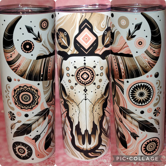 C43 Bullskull 20oz Tumbler