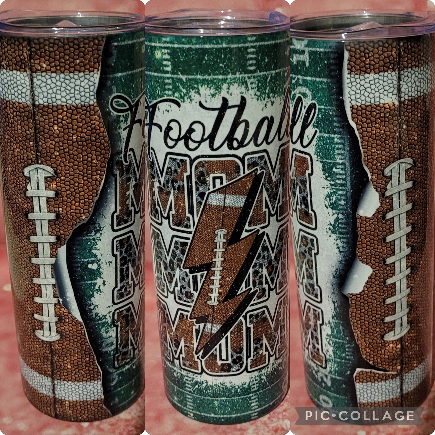 SP17 Football Mom 20oz Tumbler