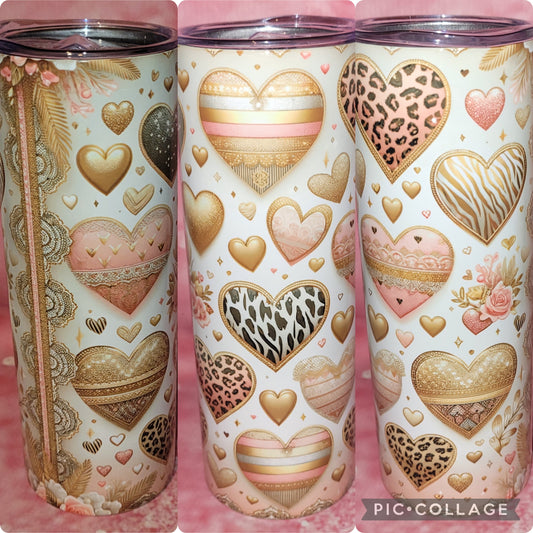 E18 Heart 20oz Tumbler