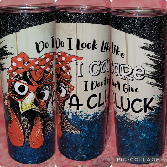 C82 Do I Look Like I Care 20oz Tumbler